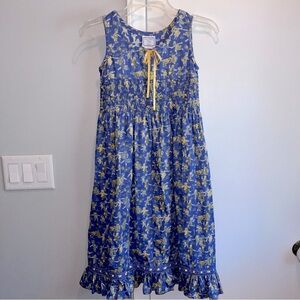 Cornelloki April Cornell Printed Smocked Dress